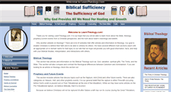 Desktop Screenshot of learntheology.com